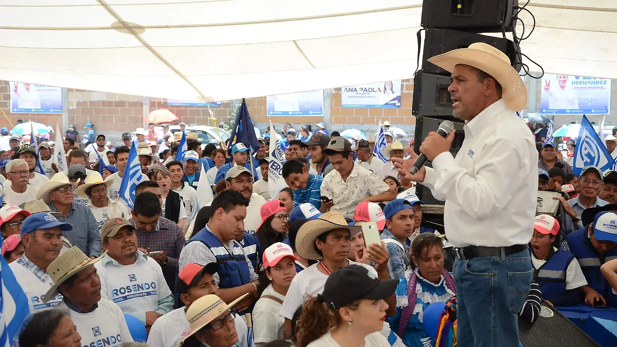 Al cierre de esta edición, Rosendo Anaya Aguilar del PAN aventajó la contienda con un registro del 46.4 por ciento.